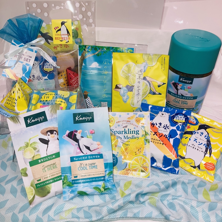 【プラグスマーケット下松店】これからの季節にお勧め！クール入浴剤のご案内
