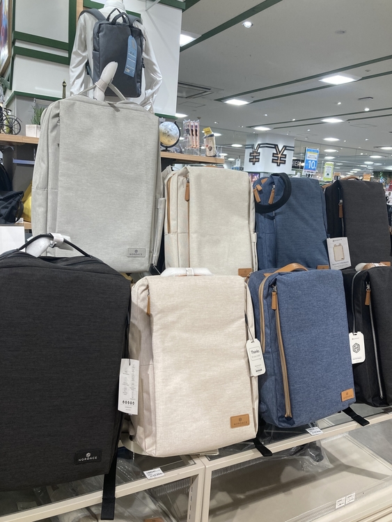 旅行先で役立つオススメリュック【プラグスマーケット下松店】
