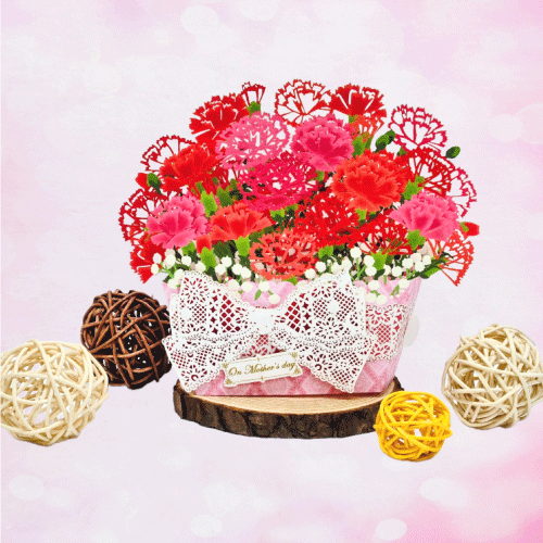 ❤購入時32万円❤作家物パンフラワーモチーフ四季の花束オリジナルデザイン❤超美品 R)TW03Hフラワーバスケット